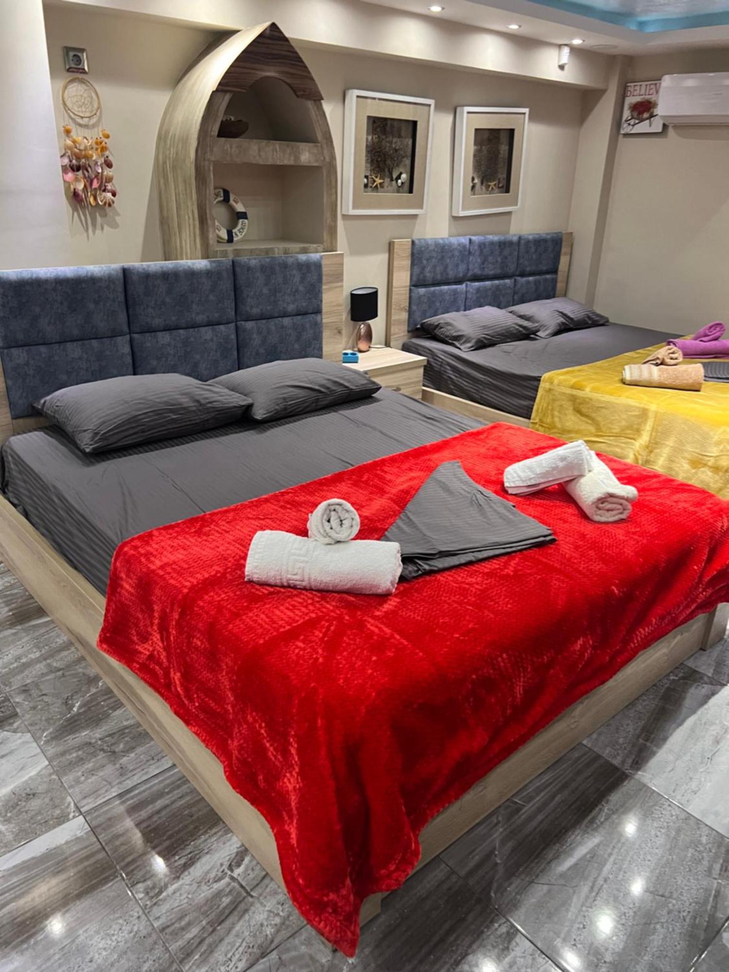 Luxury Apartment First Line Sea By Makhome Messagala Néa Meságkala Dış mekan fotoğraf